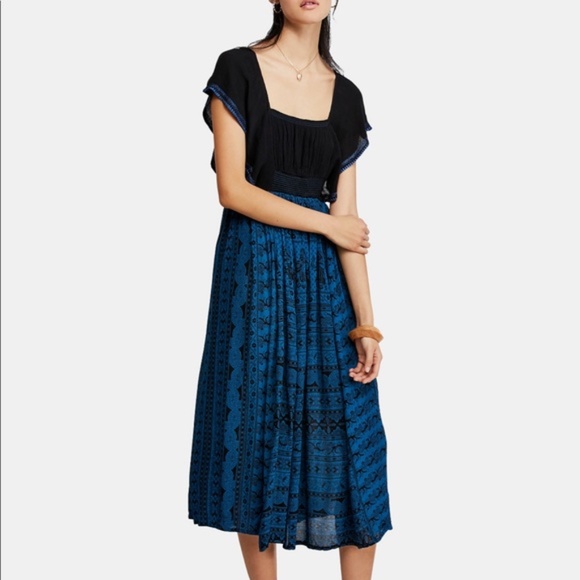 Free People Dresses & Skirts - NWT Free People In Search of Paradise Midi Dress